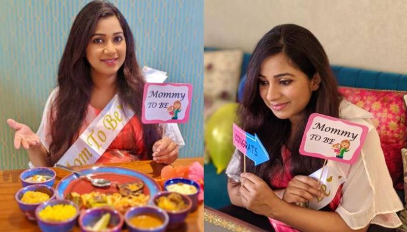 Pregnant Shreya Ghoshal Shares Pics From Surprise Baby Shower