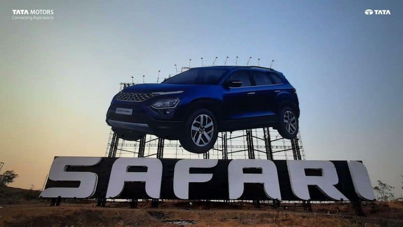 Tata Motors has set up Indias largest billboard for safaris