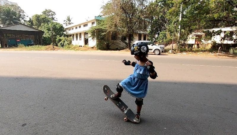 Little skating wonder Janaki from Kerala