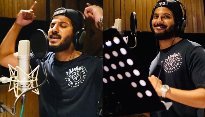 dulquer sing song for tamil movie