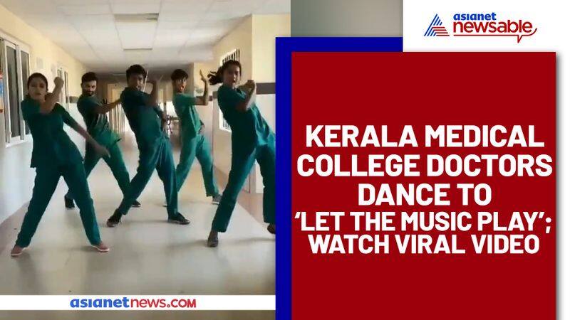 Kerala Medical College Doctors Dance to 'Let the Music Play' to Support Dancing Medicos; Video Goes VIral - gps