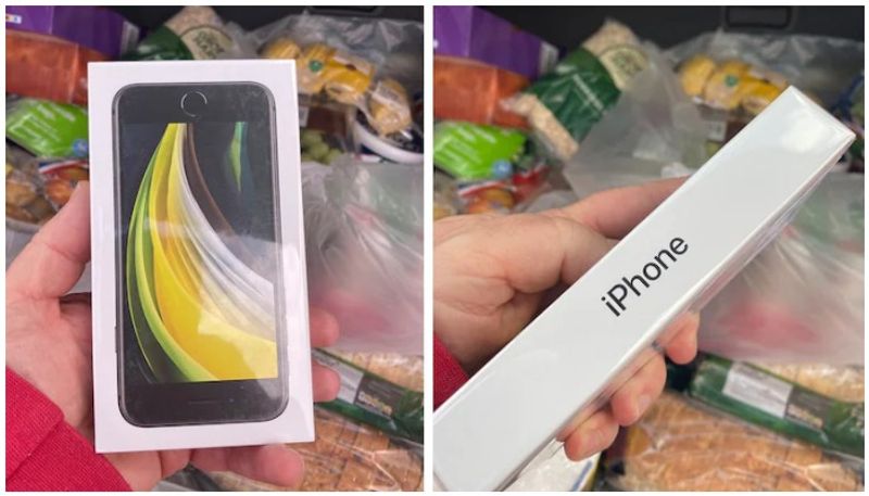 Man orders apples from grocery shop gets iPhone SE and it was not a mistake