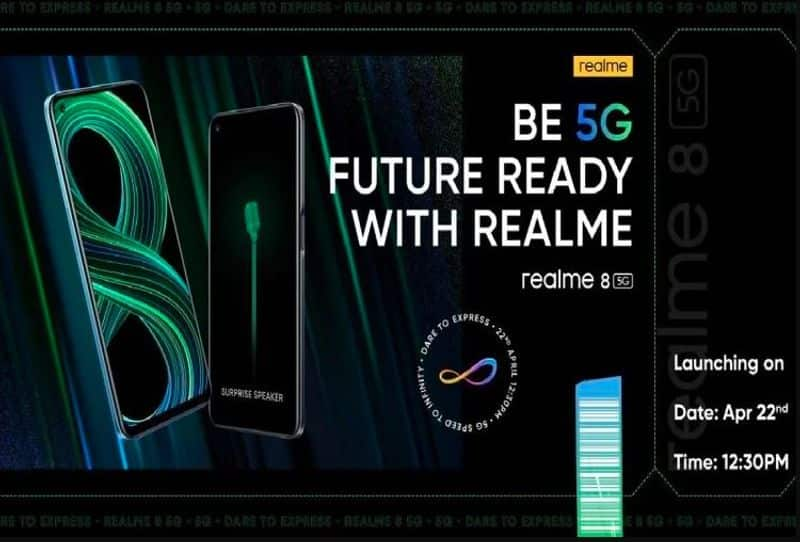 realme 8 5g launch in india on april 22 know expected price and specifications here