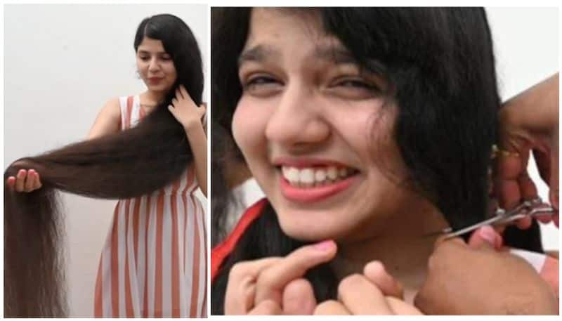 Nilanshi Patel cuts her hair after 12 years