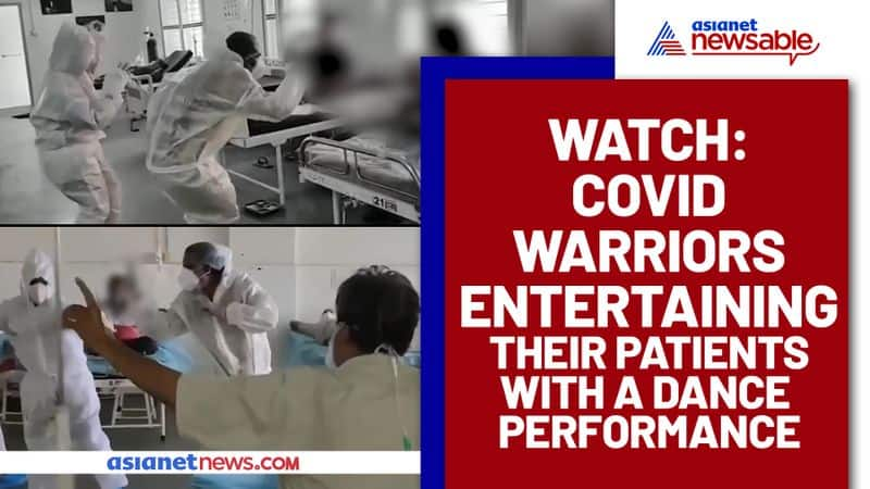 COVID Warriors Dancing to cheer patients; Video Goes Viral - gps