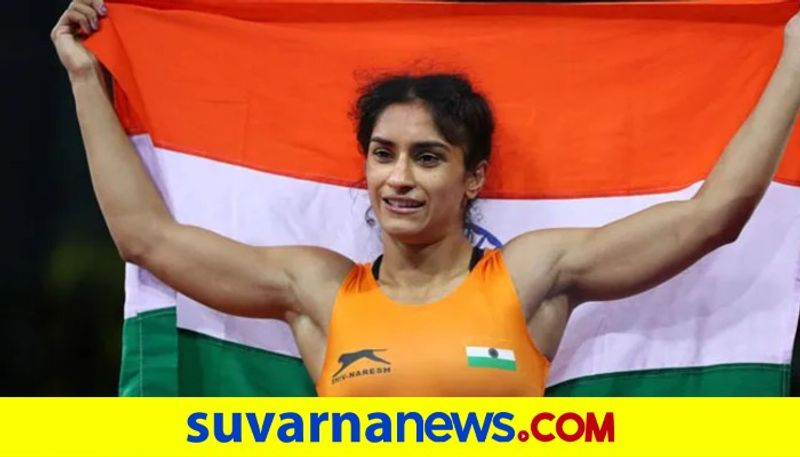 Tokyo Olympics Bound Indian Women Wrestler Vinesh Phogat Bags Gold At Poland Open 2021 kvn