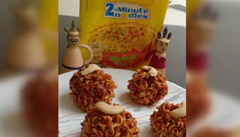 Social media user makes Maggi Laddoos