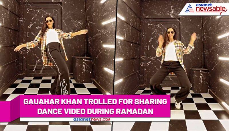 Gauahar Khan Shared Dance Video During Ramadan, Trolled Online; Here's how husband Zaid protected his wife - gps