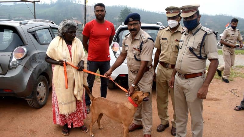 kuvi pet dog met palaniyamma after 8 months