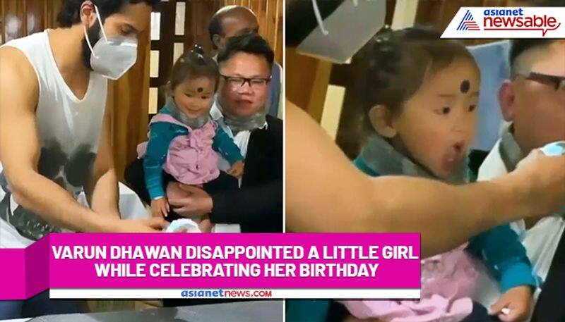 Why Varun Dhawan why? We cannot believe you did this to cute little girl (Watch) RCB