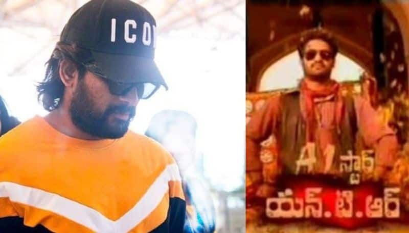 allu arjun fans worry about icon star tag compared with ntr  arj