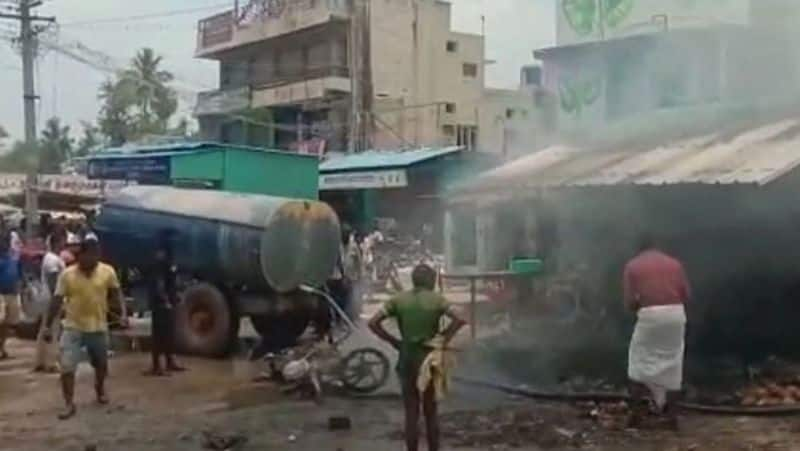 vellore fire accident...3 people killed