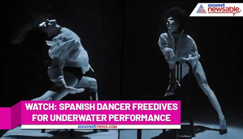 Get lost in the mesmerising underwater Tango of this Spanish dancer and diver - gps