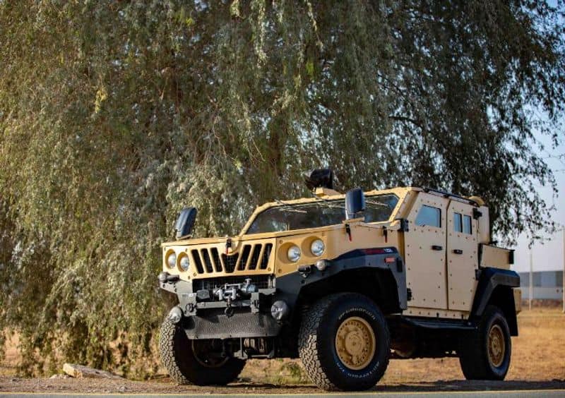 ministry of  defence signs contract to supply mahindra light specialist vehicles to indian army