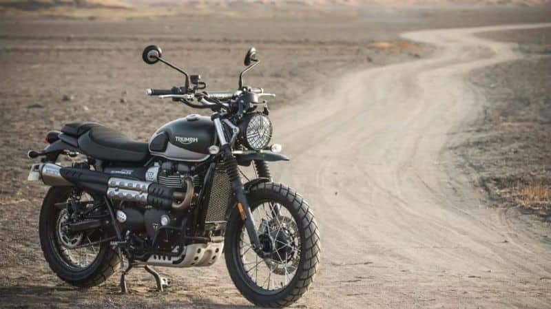 Triumph introduced two Scrambler bikes: Limited Edition will sell only 775 units of Sandstorm know their specialty