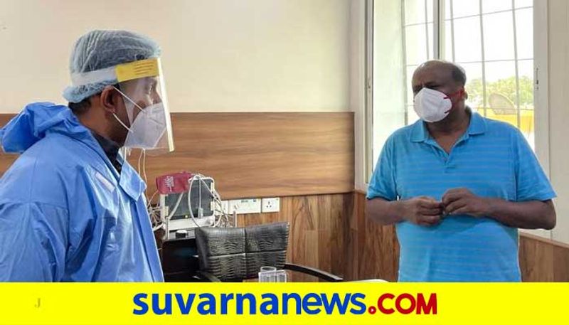 HD Kumaraswamy discharged from hospital after recovering from Covid19 rbj