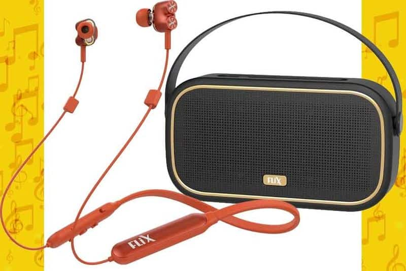 flix launched classicx speaker and blaze 210 neckband in india at starting price of rs 2699 starting