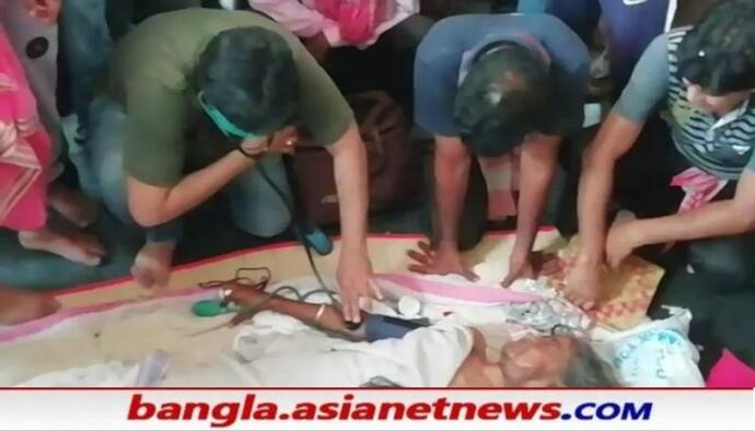 শ্মশানে 'মৃত বৃদ্ধার শরীরে প্রাণের স্পন্দন', দেহ গেল হাসপাতালে