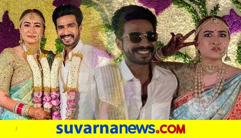 Actor Vishnu Vishal ties knot with Badminton star Jwala Gutta photos