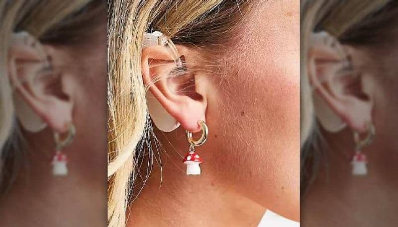 Netizens laud earring ad featuring model with cochlear implant