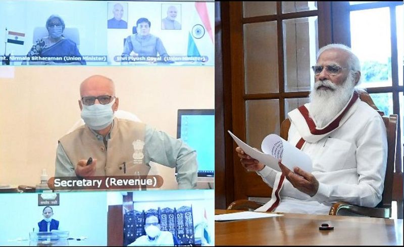 PM Modi chairs high level meeting measures to increase supply of oxygen and related equipment ckm