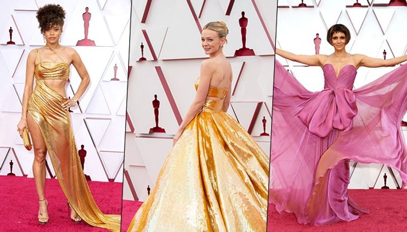 <p>The Oscars 2021 was not a grand event, all thanks to the ongoing COVID-19 pandemic. Though there were only a few attendees, but they made the event colourful. Here's let us look at some of the red carpet dresses. (Image: Instagram and Getty)</p>
<p>The Oscars 2021 was not a grand event, all thanks to the ongoing COVID-19 pandemic. Though there were only a few attendees, but they made the event colourful. Here's let us look at some of the red carpet dresses. (Image: Instagram and Getty)</p>