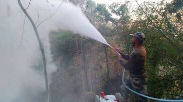 Mizoram forest fire: IAF, Assam Rifles rush to douse it
