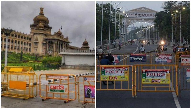 strict restrictions in tamil nadu and bengaluru amidst covid surge