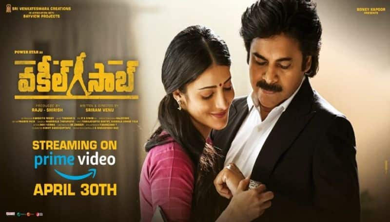 pawan kalyan vakeel saab in amazon prime just three days to go  arj