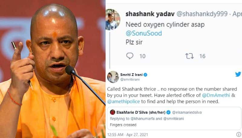 Amethi Police registered a criminal case against a young man who took to Twitter to make an appeal for an oxygen cylinder