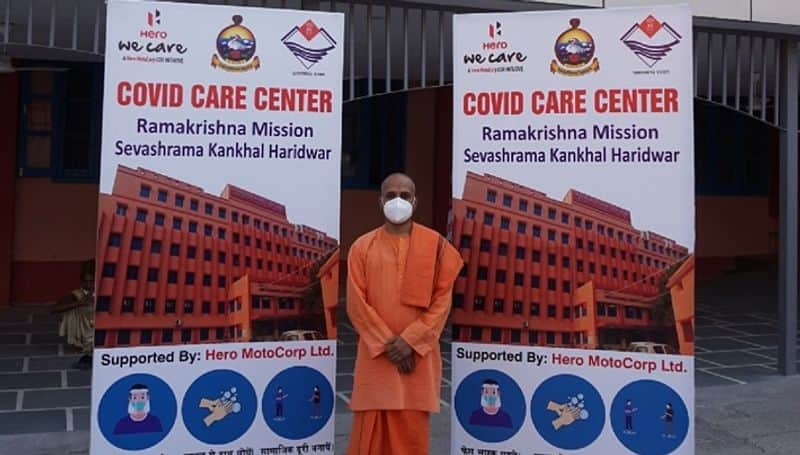 Hero motocorp steps up its covid 19 relief initiatives  Partners with Ramakrishna Mission ckm