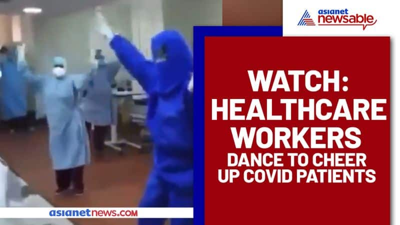 Covid Warriors Perform Bhangra to Cheer Patients; Watch Viral Video - gps