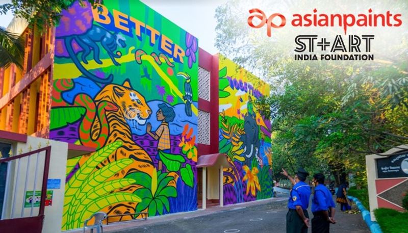 Asian Paints partners with St+art India to Donate a Wall