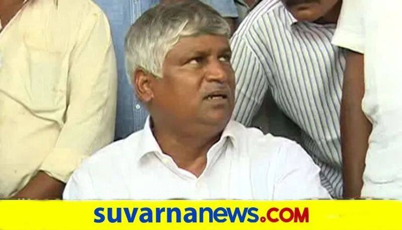 Protest in front of house if road not repaired: MLA Puttaraju warns