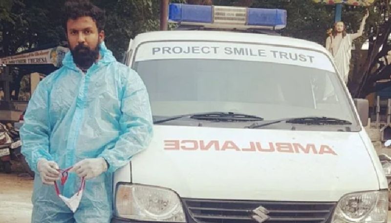 actor arjun gowda becomes ambulance driver amid covid second wave