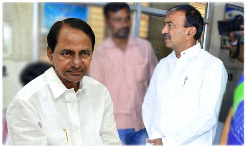 telangana cm kcr satires on bjp mla etela rajender