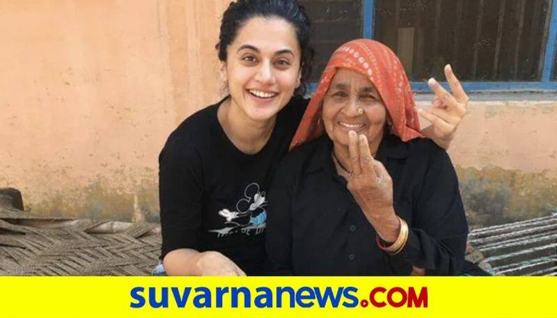 Taapsee Pannu Bhumi Pednekar Pay Tribute To Shooter Dadi Fame Chandro Tomar kvn