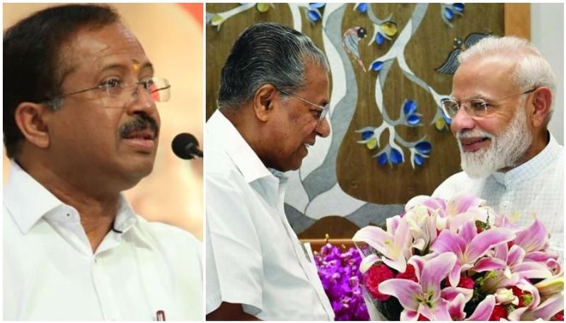 what is the differences of Pinarayi Vijayan and Modi says V Muraleedhar