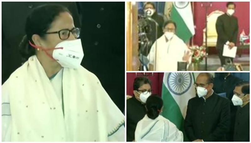 Mamata benerjee sworn in as West Bengal CM lns