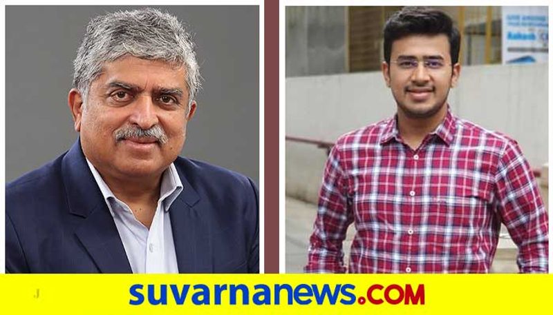 Bed Booking Mafia mp-tejasvi-surya-seeks-nandan-nilekani-help-to-develop-software mah