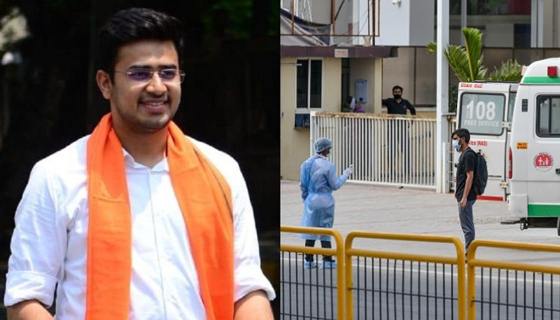 tejaswi surya hospital bed scam updates