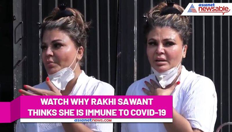 Rakhi Sawant thinks she won't contract COVID-19; here's why - gps