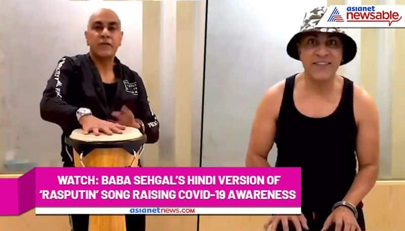 Baba Sehgal spreads Covid-19 awareness with the Hindi version of Rasputin - gps