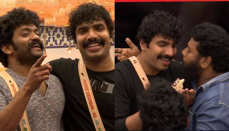 anoop birthday in bigg boss