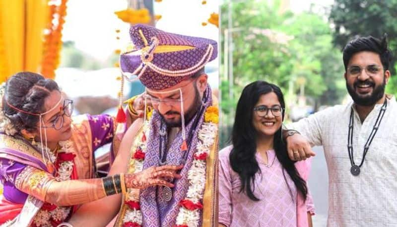 Bride And Groom Exchanged Mangalsutras