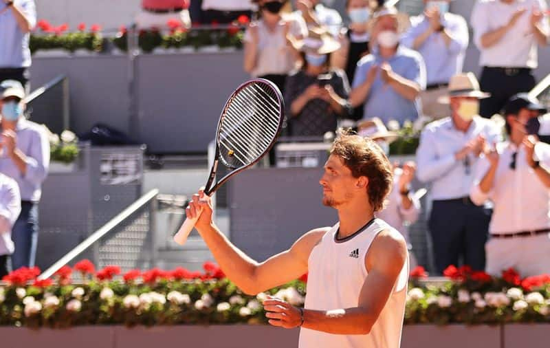 Alexander Zverev won Marid Open by beating Matteo Barrettini