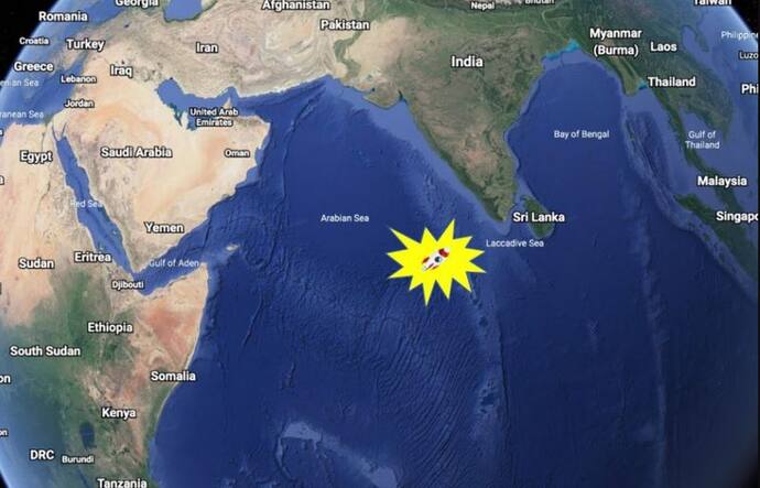 চিনা রকেটের ধ্বংসাবশেষ ভেঙে পড়েছে ভারত মহাসাগরে, জানাল বেজিং