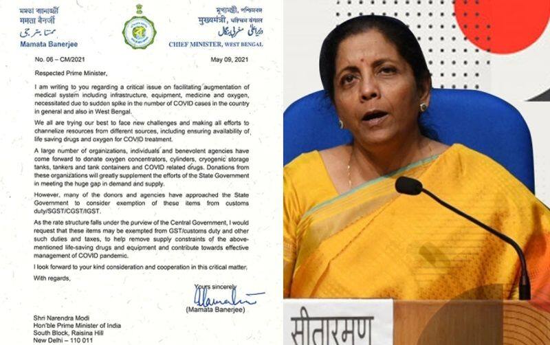 Nirmala replies to Mamata's letter to PM seeking total tax waiver-VPN