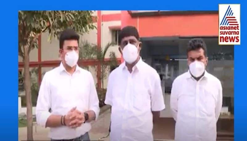 MP Tejasvi Surya and MP DK Suresh support to refunctioning mahabodhi hospital mah