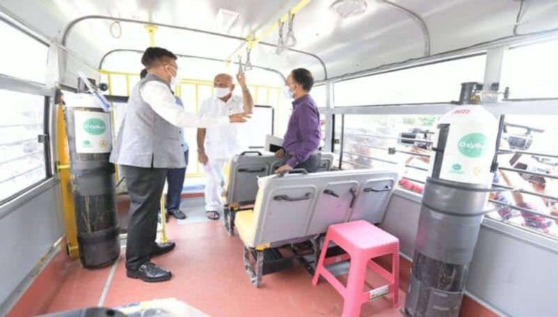 CM BSY Launched innovative OxyBus service to aid Covid-19 patients during emergencies rbj